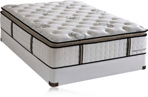 Stearns And Foster Harbor View Villa Plush Euro Pillow top Latex Mattress