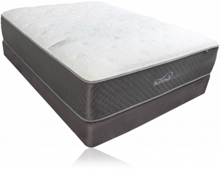 Queen Size Summerfield Fusion Heather Plush Firm Mattress