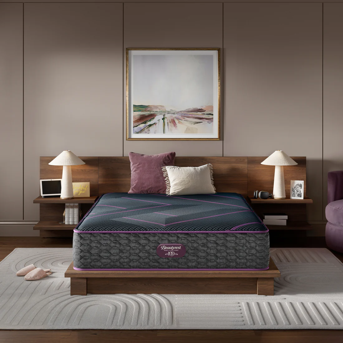 Beautyrest World Class Hybrid Level Three 13 Inch Plush Mattress