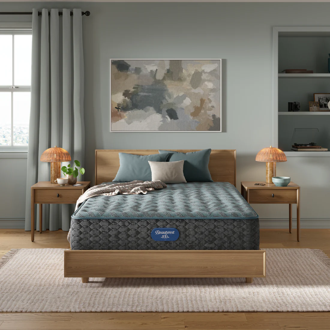 Beautyrest Level One 12.5 Inch Medium Mattress