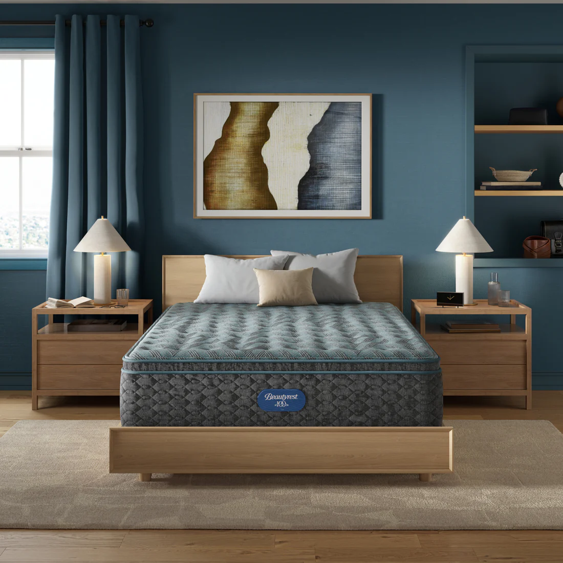 Beautyrest Level One 14.25 Inch Medium Pillow Top Mattress