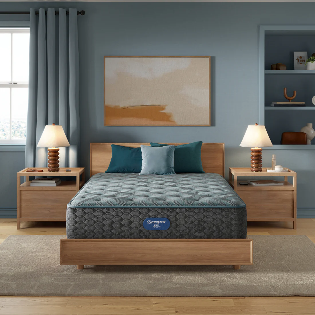 Beautyrest Level One 13.75 Inch Plush Mattress