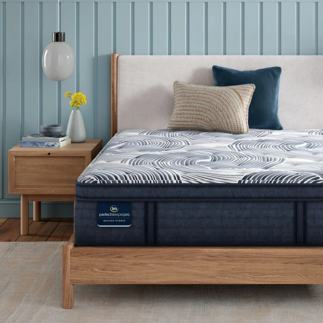 Serta Perfect Sleeper Pro Level Two 15 Inch Plush Pillow Top Mattress
