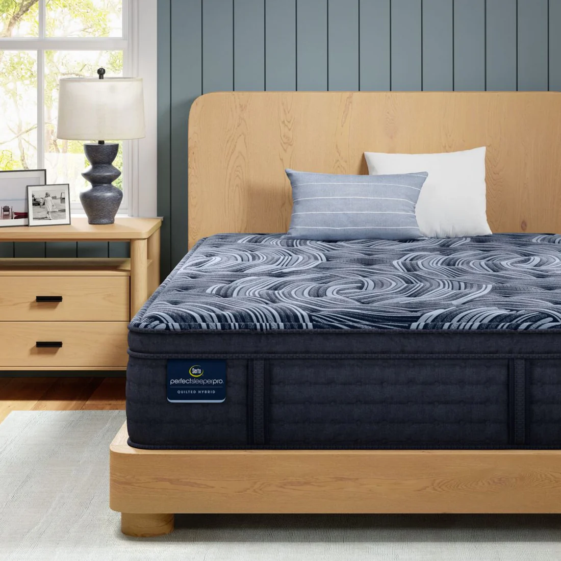 Serta Perfect Sleeper Pro Level Three 15 Inch Plush Pillow Top Mattress