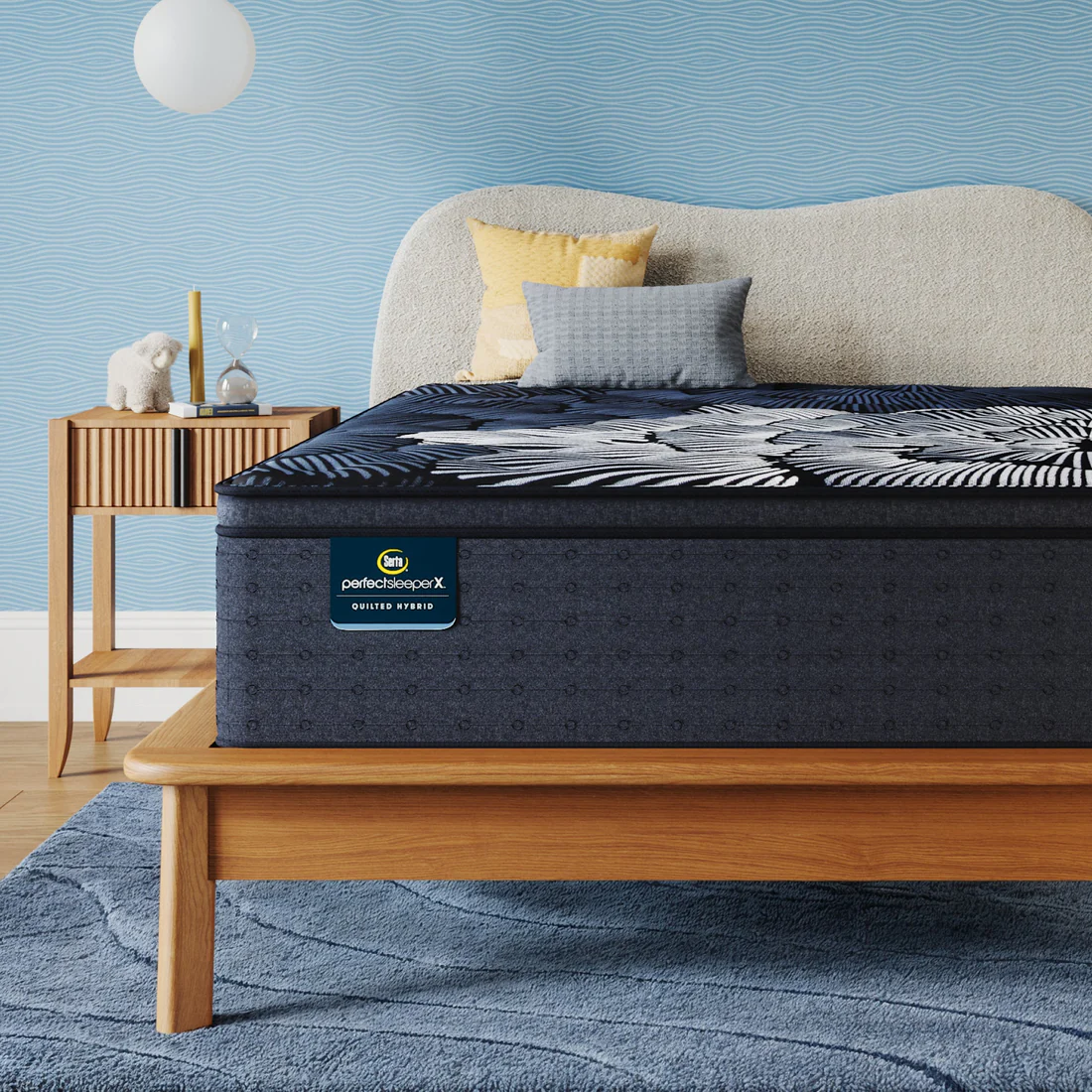Serta Perfect Sleeper X Quilted Hybrid Level Two 15 Inch Plush Pillow Top Mattress