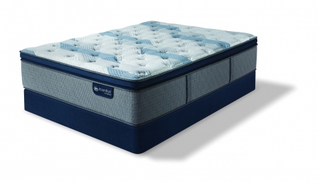 Serta iComfort Hybrid Blue Fusion 300 Plush  Pillow Top Mattress