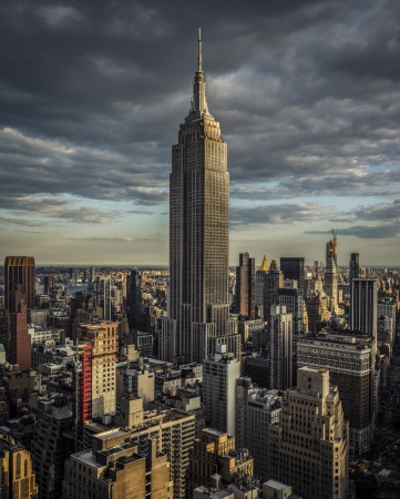 Right Before Sunset With Empire Views 