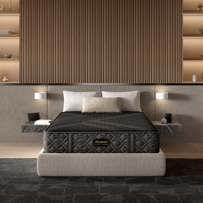Beautyrest Black Hybrid Series One 12.5 Inch Firm Mattress