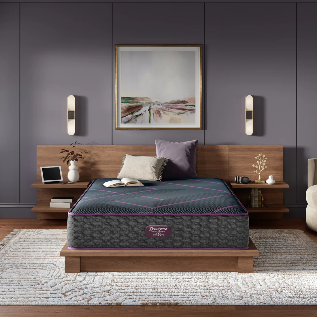 Beautyrest World Class Hybrid Level Three 13 Inch Medium Firm Mattress