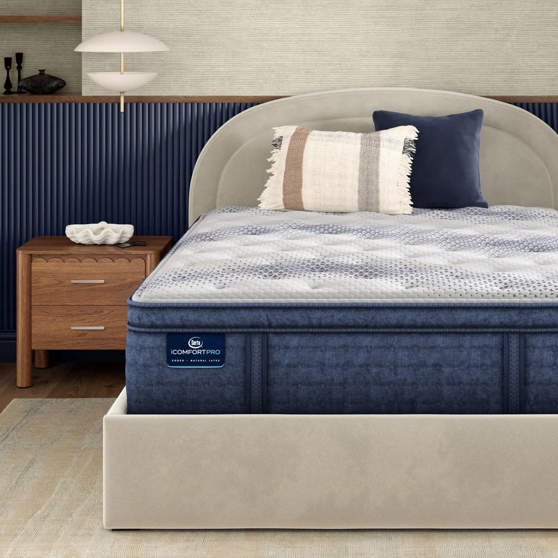 Serta iComfortPro Level Three Buckingham 16 Inch Plush Pillow Top Mattress