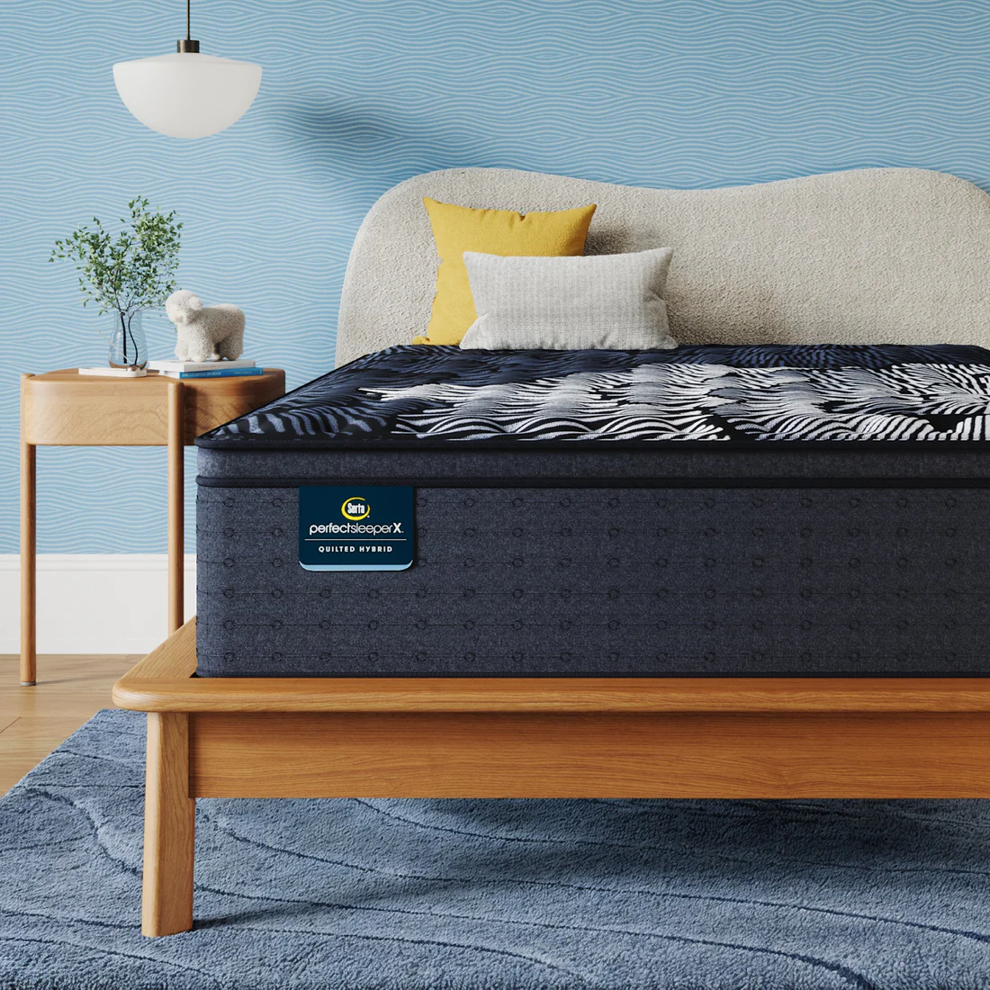 Serta Perfect Sleeper X Quilted Hybrid Level Two 15.25 Inch Firm Pillow Top Mattress