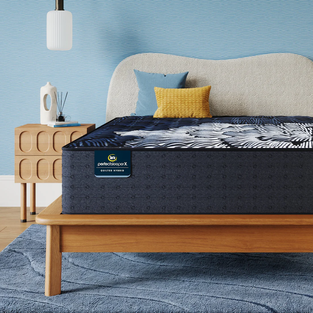 Serta Perfect Sleeper X Quilted Hybrid Level Two 14.25 Inch Medium Mattress